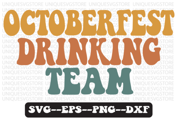 Octoberfest Drinking Team Svg Design for Crafts and Graphics